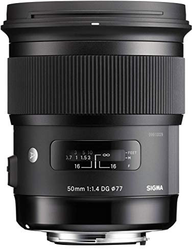 Sigma 50mm F1.4 DG HSM Art Lens