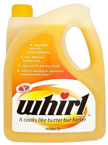 Whirl Vegetable Oil Butter Flavour - 3 x 4LTR