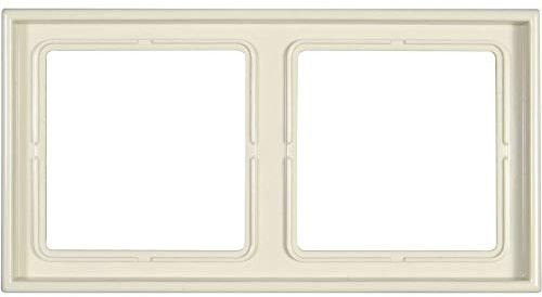 Jung 2fach Rahmen LS 990 Creme-Weiß LS982W 1 St.