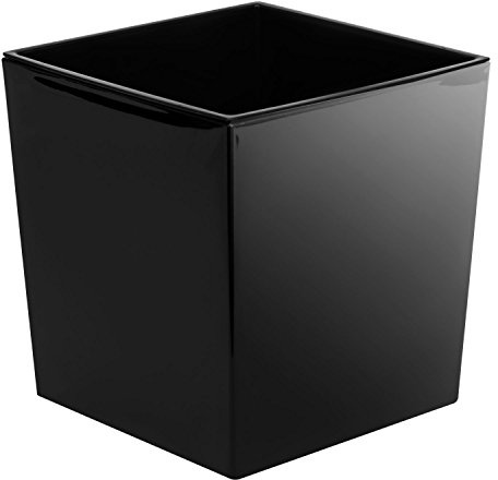 Lamela Blumentopf Juka 40 x 40 x 41.5h cm schwarz E.1