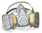 3M Medium 5000 Series Half Face Disposable Air Purifying Respirator