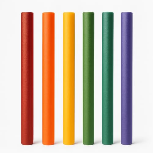 Lot de 6 Frites Jeux de Piscine, aquagym pour Piscine -Visiodirect -
