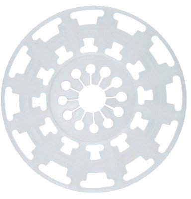 200 Dübelteller Vergrößerung 140mm für Steinwolle Dämmplatten Auflagevergrößerung Mineralwolle Dämmstoffhalter Dämmstoffdübel