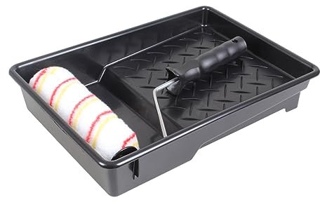 Fit For The Job Set di rulli di vernice da 3 pezzi da 7 pollici per pittura fai-da-te con vernici a emulsione su pareti e soffitti