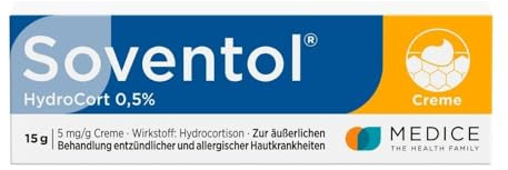 Soventol HydroCort 0,5% bei akuten Hautentzündungen 15 g