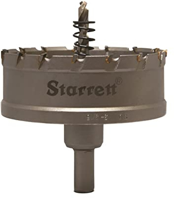 Starrett Hartmetall-Lochsäge - CTD90 TCT Tiefschnitt-Lochsäge - für Metall Edelstahl Eisen Aluminium - 90mm