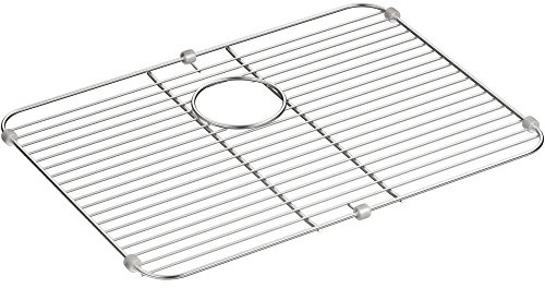 KOHLER Sink Rack for K-6584, K-3325-NA, K-3332-NA Undertone, and K-3325-HCF Undertone Preserve Sinks, Stainless Steel,