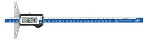 HELIOS-PREISSER 1371422 Digitaler Tiefenmessschieber IP67, 300 mm, Brückenlänge 150 mm