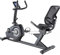 MAXXUS Liegeergometer 4.2R - mit Rückenlehne, 9kg Schwungmasse, 16 Widerstandsstufen, 12 Programme, Handpulssensoren, bis 160kg - Sitzergometer, Fitnessfahrrad, Heimtrainer Fahrrad