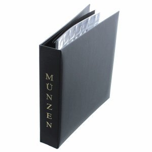 Pagna Münzalbum 25x24,5 cm Baladek schwarz