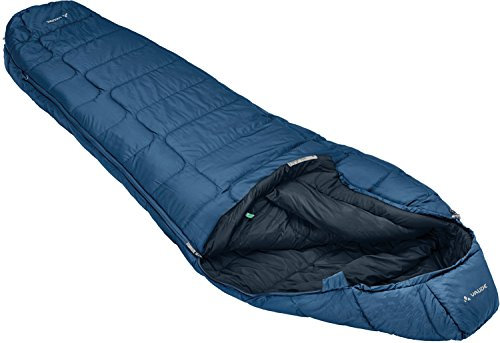 Vaude Mumienschlafsack 220 cm Sioux 800, atmungsaktiver 3-Jahreszeiten Schlafsack, kompakter Kunstfaserschlafsack 1500g für Indoor & Outdoor-Camping