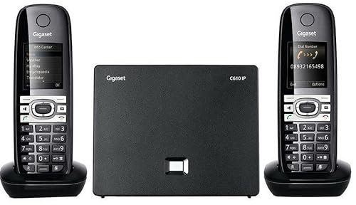 Siemens Gigaset C610A IP + C610H Duo schwarz
