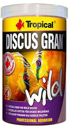 Aquatic Paradise TROPICAL DISCUS GRAN WILD Wildfang anspruchsvoller Fische Futter Granulat mit Algen Krill Früchten 340g