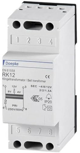 Doepke Klingeltrafo RK12 12V Klingeltransformator 4014712040502