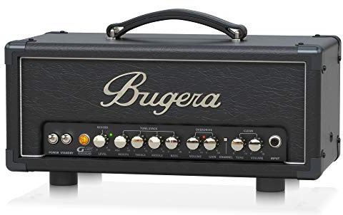 Bugera G5 INFINIUM 5 Watt Class-A Röhrenverstärker Topteil mit INFINIUM Tube Life Multiplier, MORPH EQ, Reverb und Power Attenuator