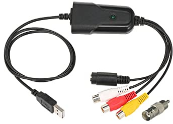 Composite BNC RCA S-Video to USB DVR Adapter MPEG Editor Recorder