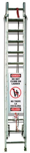 Accuform Signs KLB426 Ladder Shield Kit (Includes Aluminum Ladder Shield, Cable-Hasp Lockout, Padlock, Accident Prevention Tags), 42 Height x 13-1/4 Width x 2-13/16 Depth,Red/Black on White