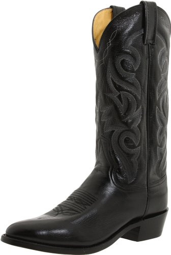 Dan Post Men's Milwaukee Round Toe Cowboy Boots Traditional, Black, 10 UK