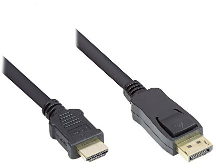 good connections Câble de connexion Mini écran noir DisplayPort vers HDMI 3 m noir