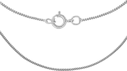 Carissima Gold Damen 9k (375) Gold 0.8mm Diamantschliff Panzerkette