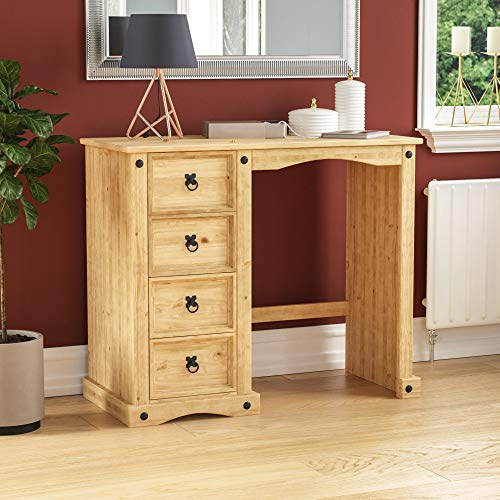 Amazon Marke - Movian Corona Designs massivem Frisiertisch, Holz, Kiefer