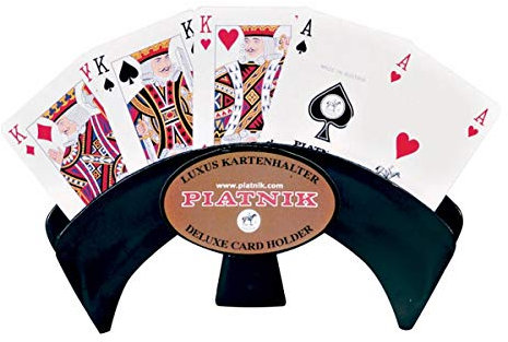 Piatnik 00 2895 - Kartenhalter, Schwarz