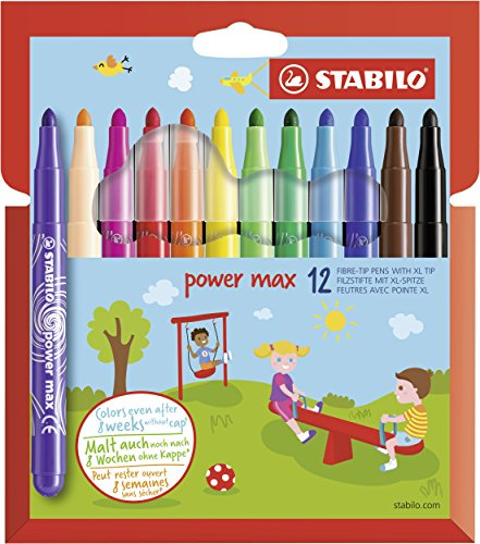 STABILO - Filzstift - power max | 12er Pack