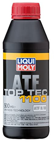 LIQUI MOLY Top Tec ATF 1100, 500 ml, Huile de vitesse, Huile hydraulique, SKU: 3650, claire