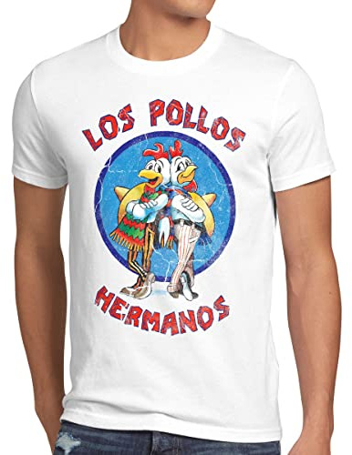 style3 Los Pollos Camiseta para Hombre T-Shirt