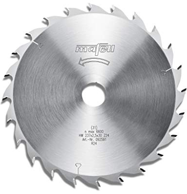 Mafell Sägeblatt-HM 237 x 1,8/2,5 x 30 mm, Z 24, WZ