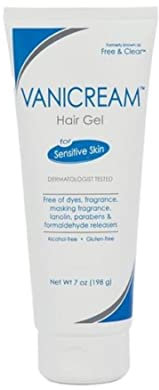 Free & Clear Hair Styling Gel for sensitive skin - fragrance free - 7 ounce