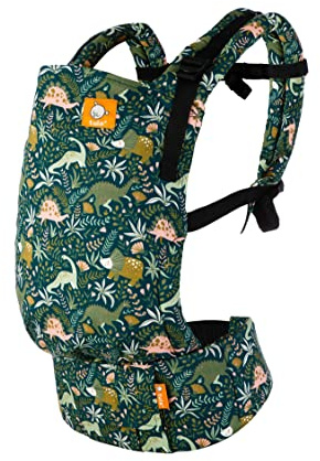Tula Free-to-Grow Babytrage für Neugeborene, ergonomische Babytrage, evolutionär, 3,2-20,4 kg, Land Before Tula