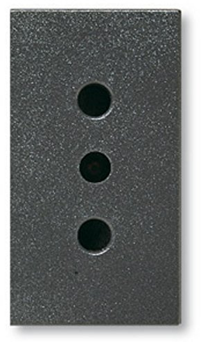 PRESA SICURAVE 2X10A+T NOIR