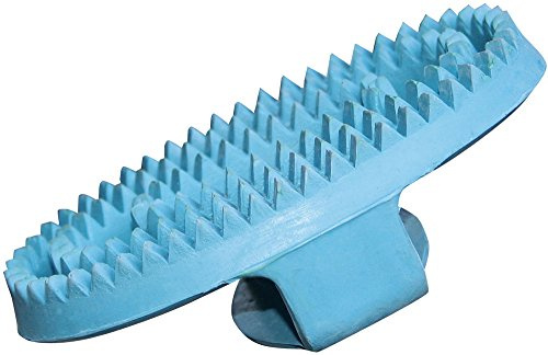 Harry's Horse 36000502-16 Gummistriegel Klein Bt / 10 Stück, licht