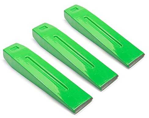 3 cales de fendage 2,5 Kg bois fendeuse cale pour fendre du bois de chauffage