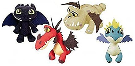 Disney Teddydragons: Riders of Berk- Sortiment, 29 cm