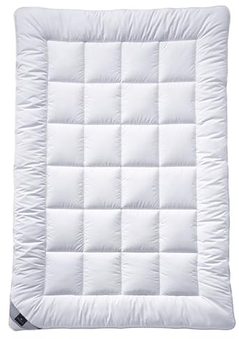 Billerbeck Bettdecke Classic Clean – 140 x 220 cm – 4 Jahreszeiten Decke – atmungsaktive Decke für das ganze Jahr