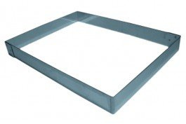 Mallard Ferriere-RECTANGLE INOX 40 x 30 x 4.5