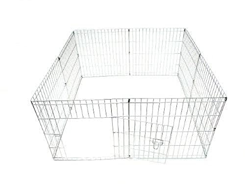 Ellie-Bo enclos/Parc pour Chiots et Lapins, 8 Pièces, Facile à Monter, 61 cm de Hauteur