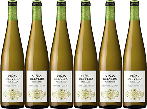 Viñas Del Vero Gewurztraminer Colección - Vino D.O. Somontano - 6 botellas de 750 ml - Total: 4500 ml