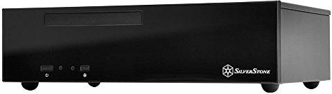 SilverStone SST-ML09B Datorchassi, Svart, 350 x 99 x 205 mm