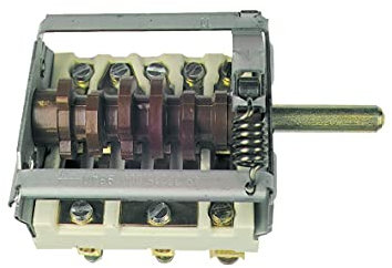 EGO 49.27215.000 Schalter Knopf Siebentakt Drehwahlschalter Heizplattenschalter Heizplattenschalter 7-Takt Herd Kochplatte passend wie Küppersbusch 508956 auch Quelle Privileg Matura 09379603