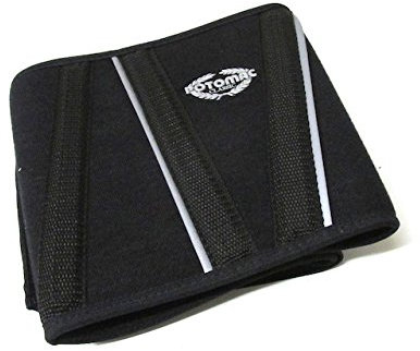 Potomac Nierengurt Kälteschutz Nieren - Gurt schwarz 95cm für Roller Motorrad Quad Scooter Mofa Moped Mokick Fahrrad