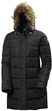 Helly Hansen Damen W Aden Daunenparka, Schwarz, M