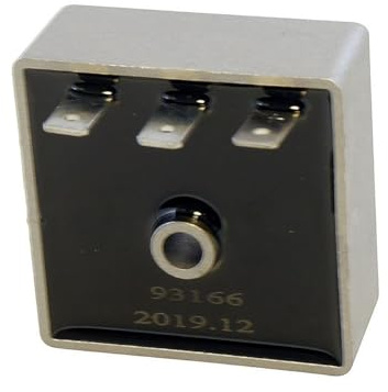 Spannungsregler/Gleichrichter 3-Pin 12V kompatibel mit Beta RK6 Adventure | 3-pol. 12V Regler, Pins links IN/Mitte OUT/rechts Masse; kompatibel mit Beta RK6-T 50, Rieju MRX Pro Enduro, SMX Pro, Spike