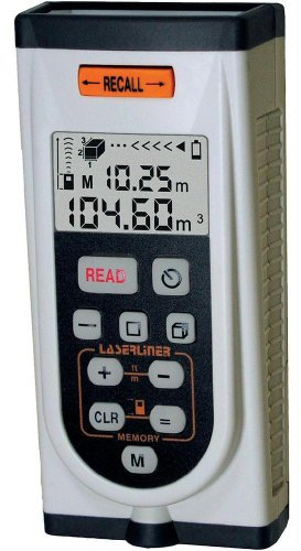 Conrad Electronic France MeterMaster Pro Laserliner 080.930A - Telemetro laser a ultrasuoni, portata 18 m