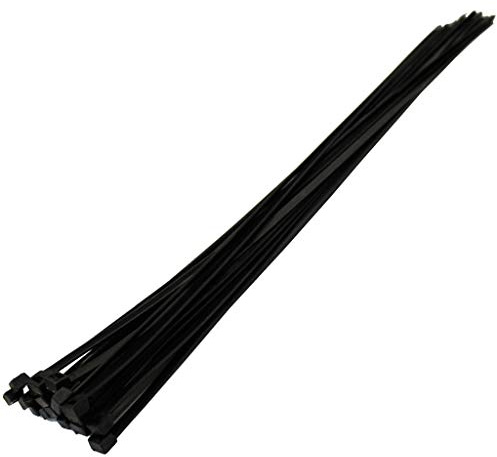 All Trade Direct Black Cable Ties 580Mm X 12.7Mm Pack of 25 Extra Large