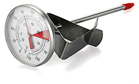 Stainless Steel Cooking BBQ Kitchen Milk Probe Frothing Coffee Thermometer 100Ã‚°C by MEMTEQÃ‚®