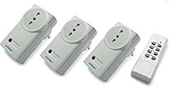 3 PRESE RICEVITORE 10/16A CON TELECOMANDO 103103 AVIDSEN Nuovo modello 2018 non compatibile con vecchie versioni