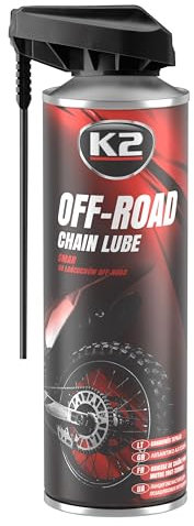 K2 Ketten Schmiermittel, Kettenschmiermittel, Kettenpflege, Kettenfett, Spray 500ml